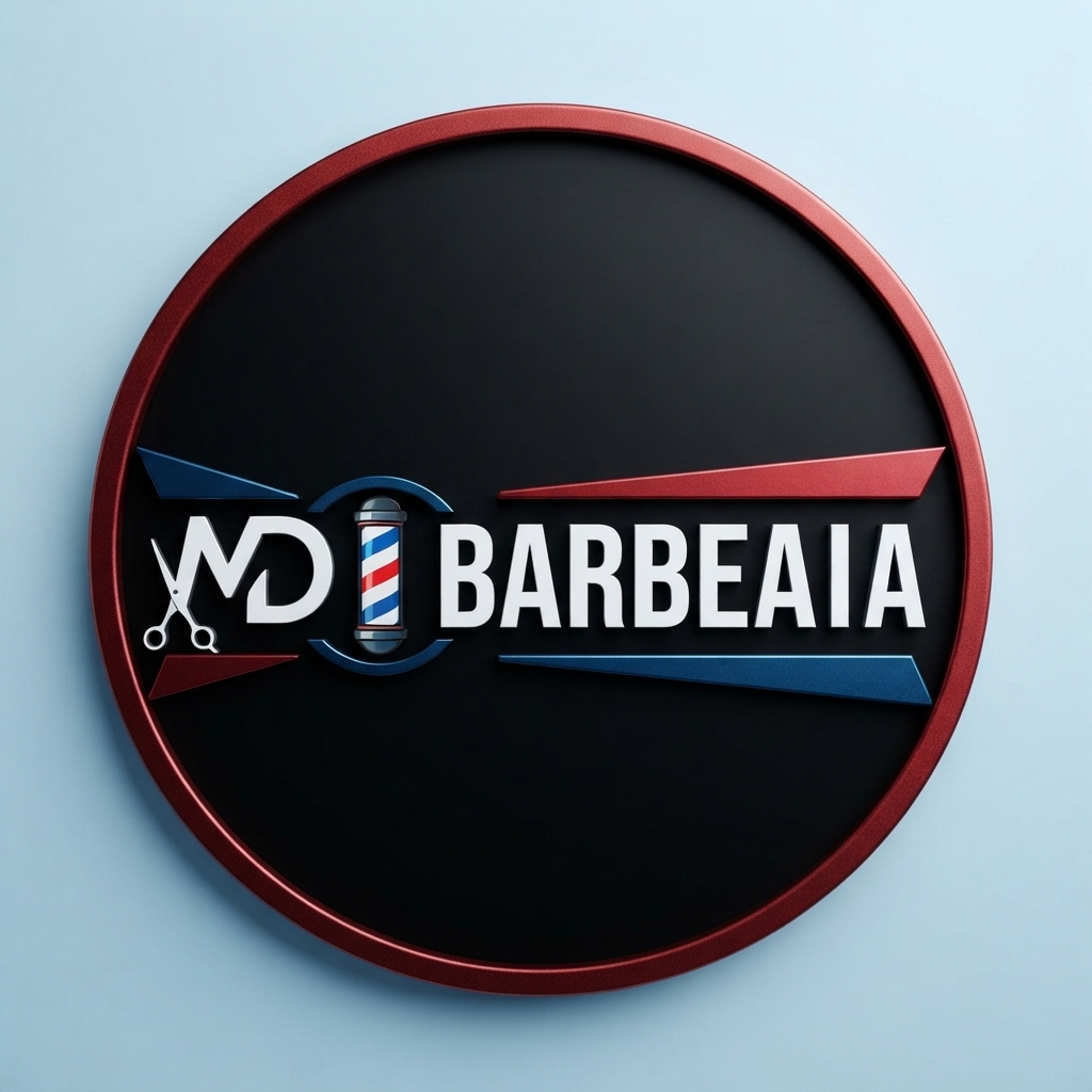 Logo MD3 Barbearia